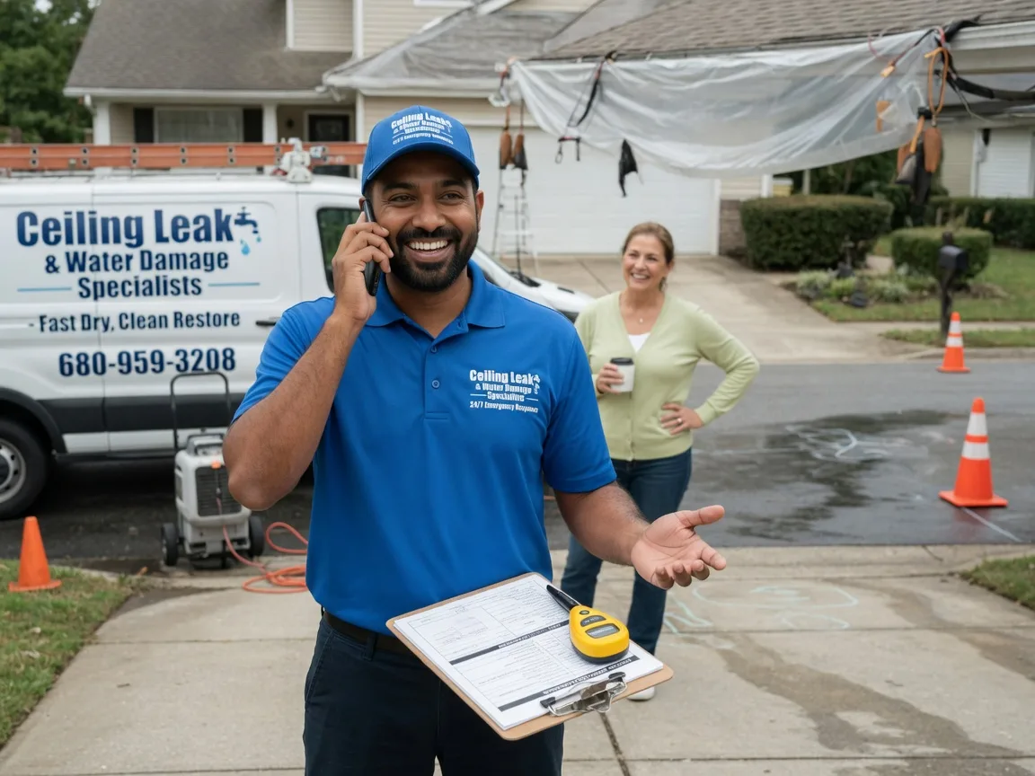Ceiling Leak Cleanup Wabeno, WI FAQs